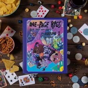 One-page RPGs Volume 1 cover