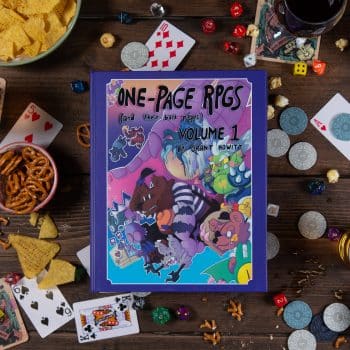 One-page RPGs Volume 1 cover