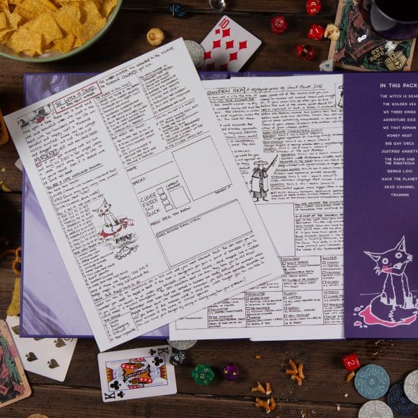 One-page RPGs Volume 1 inner