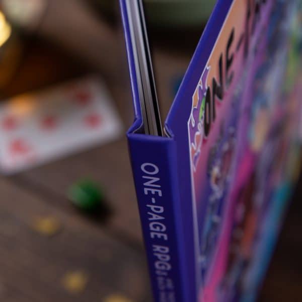 One-page RPGs Volume 1 spine