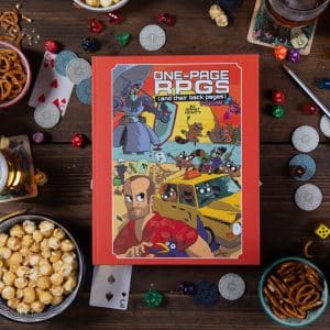 One-page RPGs Volume 2 cover