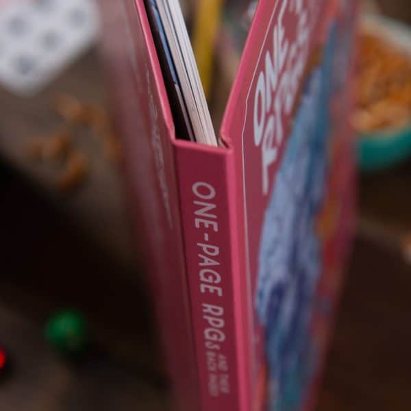 One-page RPGs Volume 4 spine