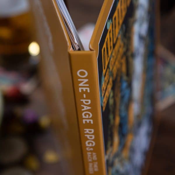 One-page RPGs Volume 6 spine