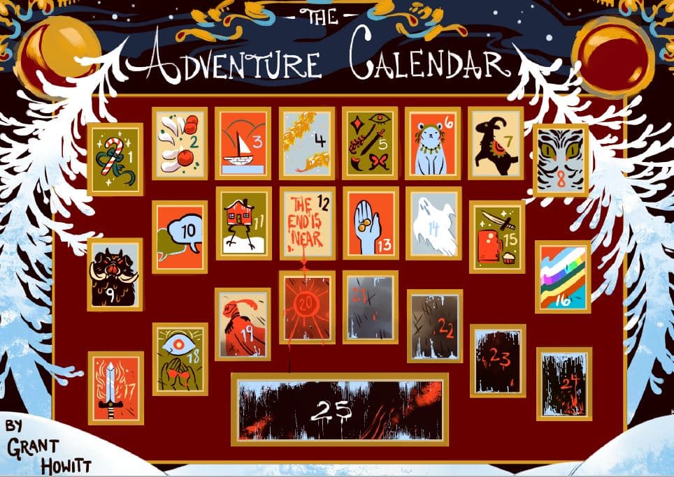 Adventure Calendar Compilation - Rowan, Rook and Decard