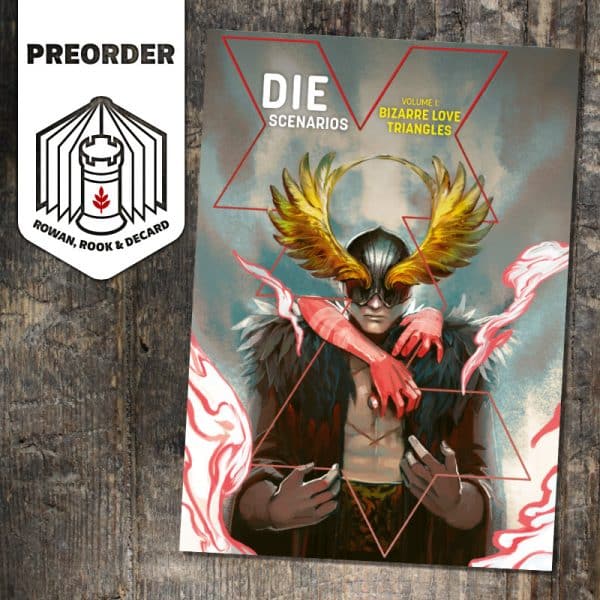 DIE RPG: Scenarios Volume 1 pre-order cover