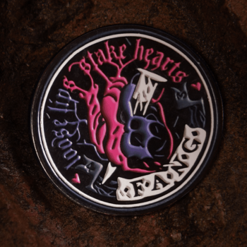 "Loose lips stake hearts" FANG challenge coin