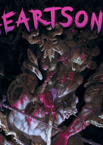 Heartsong thumbnail showing a throbbing purple-tinged heart