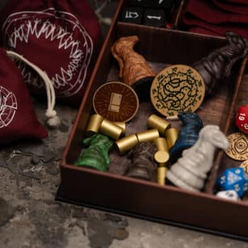 Hollows Component Kit - play mat and tokens for the Hollows TTRPG