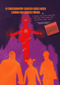 VHS setting zine cover